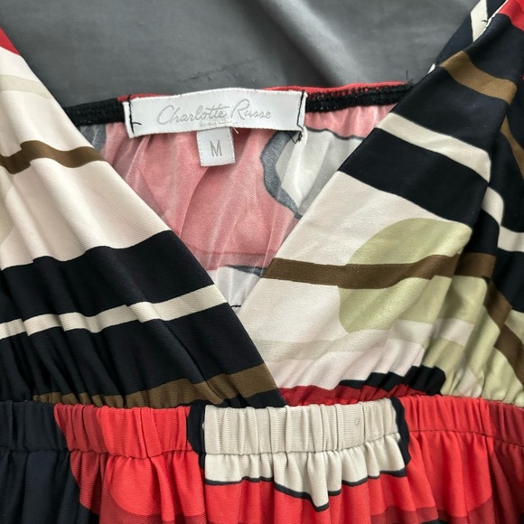 Y2K Charlotte Russe Abstract Mini Dress - Picture 3 of 4